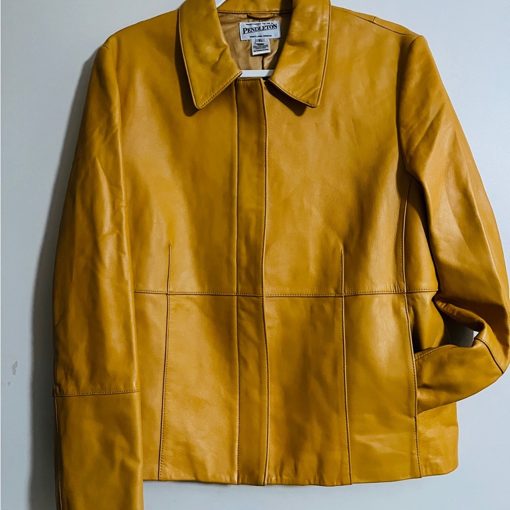Pendleton Women's Leather Jacket XL